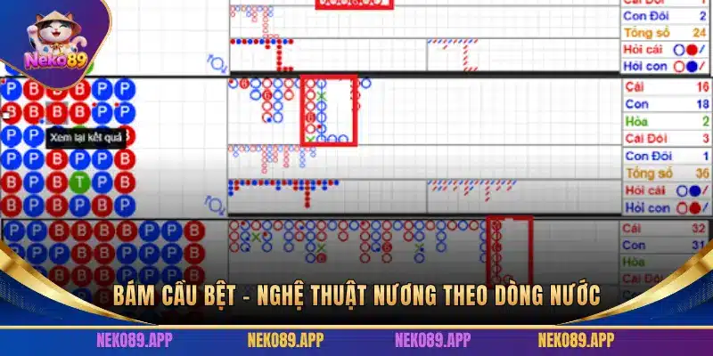 BÁM CẦU BỆT - NGHỆ THUẬT NƯƠNG THEO DÒNG NƯỚC