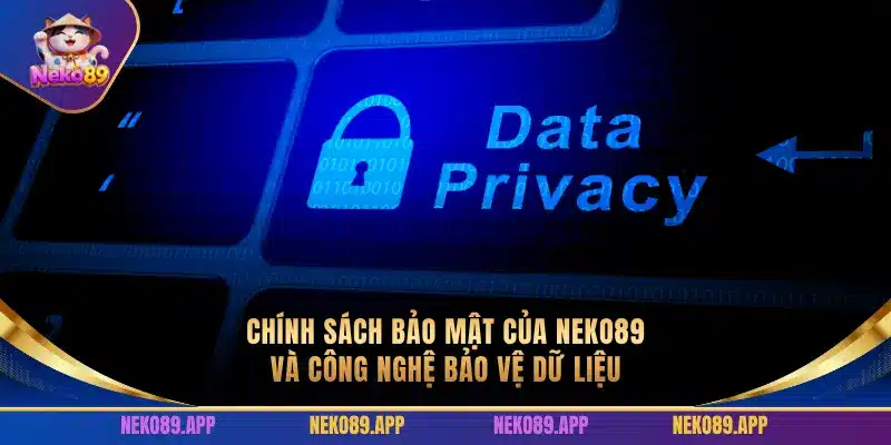 CHÍNH SÁCH BẢO MẬT CỦA NEKO89 VÀ CÔNG NGHỆ BẢO VỆ DỮ LIỆU