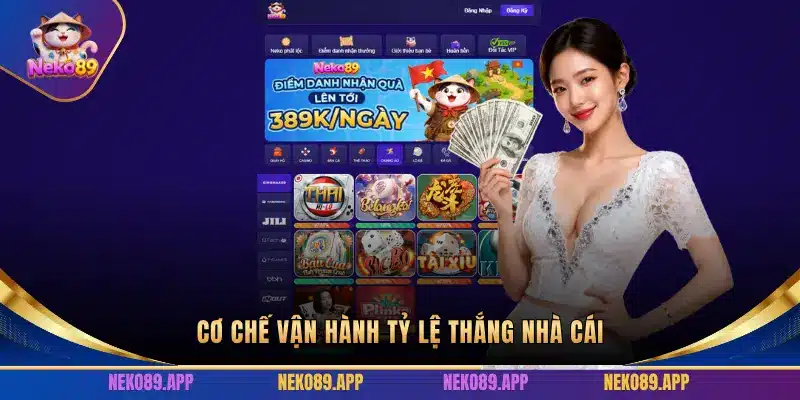 CƠ CHẾ VẬN HÀNH TỶ LỆ THẮNG NHÀ CÁI 