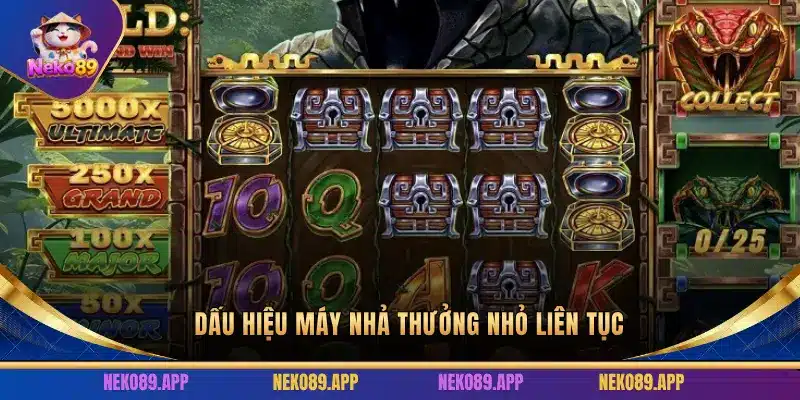 Máy nhả thưởng nhỏ liên tục 