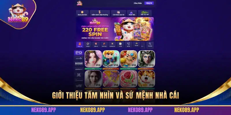 GIỚI THIỆU TẦM NHÌN VÀ SỨ MỆNH NHÀ CÁI