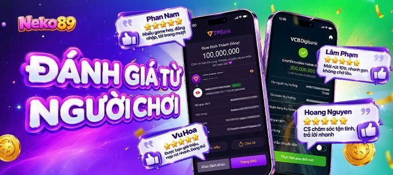 Đánh giá từ người chơi - neko89.app