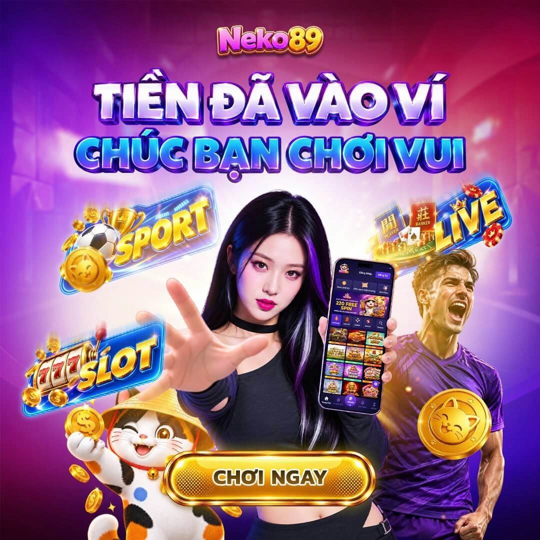 Sau khi nạp, số dư vào ví ngay để chơi Sport, Slot hoặc Live. - neko89.app